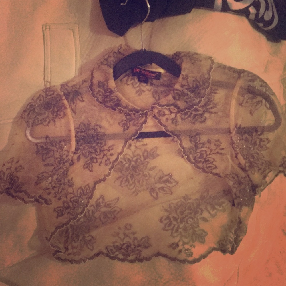 Betsey Johnson Lace Shrug